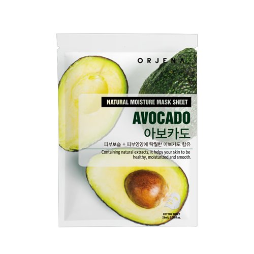 ORJENA NATURAL MOISTURE AVOCADO MASK SHEET