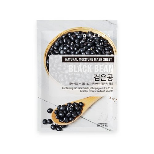 ORJENA NATURAL MOISTURE MASK SHEET - BLACK BEAN
