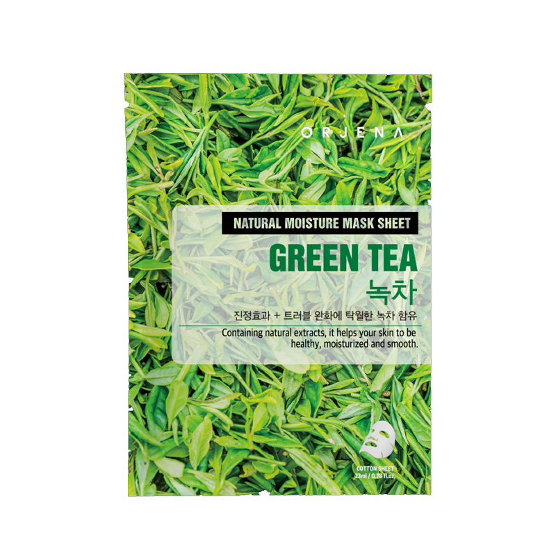 Orjena Natural Moisture Mask Sheet - Green Tea
