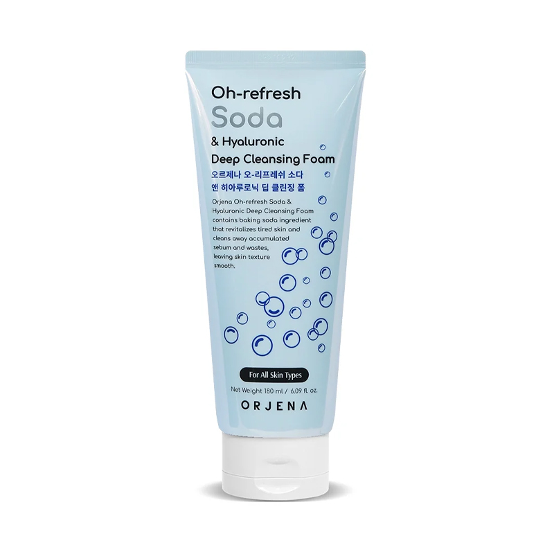 Orjena Oh-Refresh Soda & Hyaluronic Deep Cleansing Foam