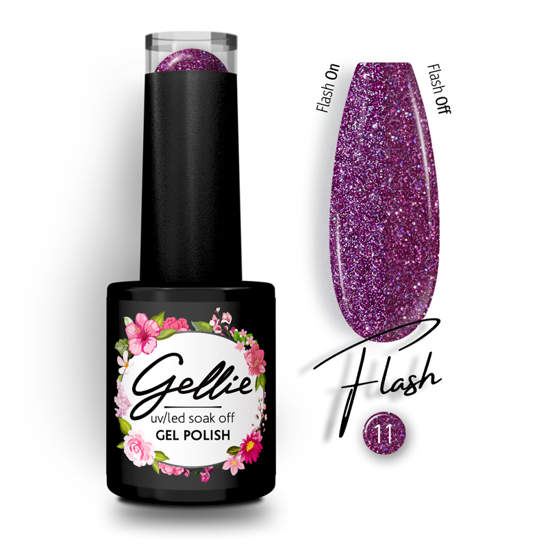 Ημιμόνιμο Βερνίκι Gellie Flash 11