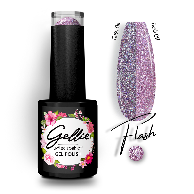 Ημιμόνιμο Βερνίκι Gellie Flash 20