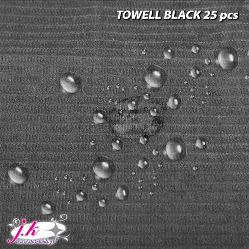 TOWEL BLACK