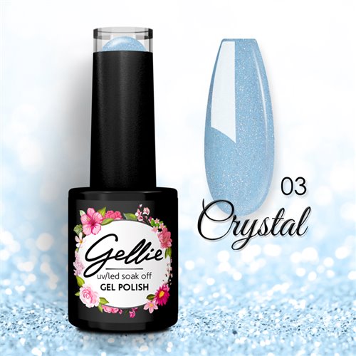 Ημιμόνιμο Βερνίκι Gellie Crystal 03