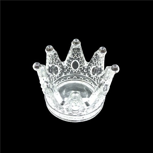 CROWN BRUSH HOLDER CLEAR