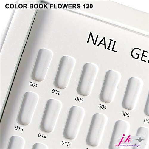 COLOR BOOK FLOWERS 120