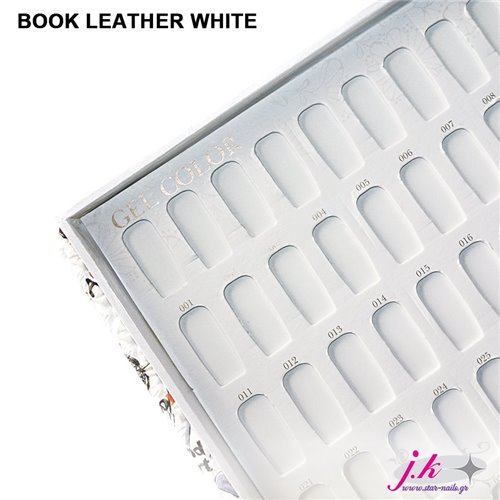 COLOR BOOK LEATHER WHITE 120