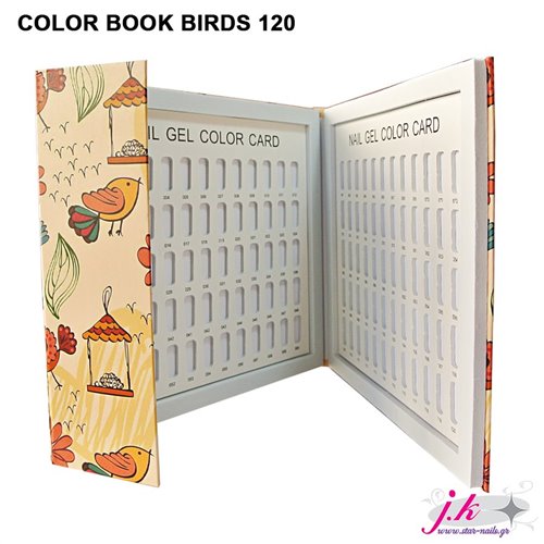 COLOR BOOK BIRDS 120