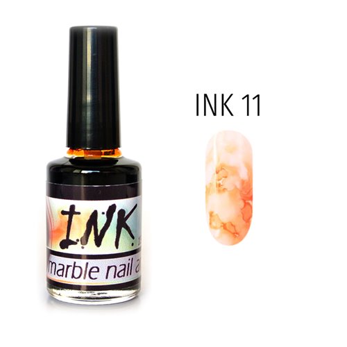 Ink Marble Nail Art 011 - OCHRA