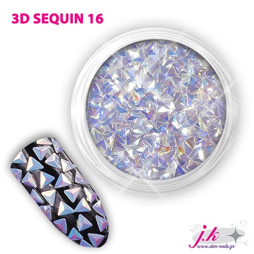 3D SEQUIN 16 - Triangle