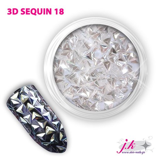 3D SEQUIN 18 - Triangle