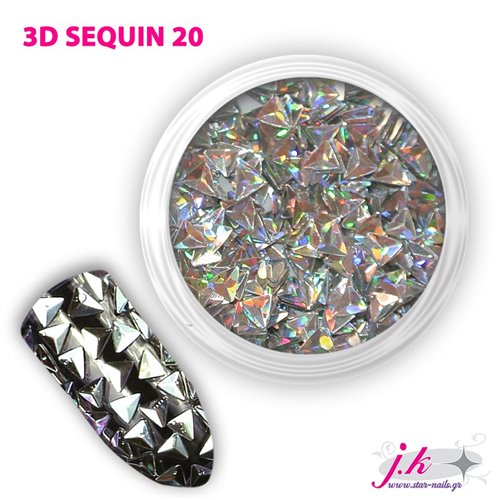 3D SEQUIN 20 - Triangle