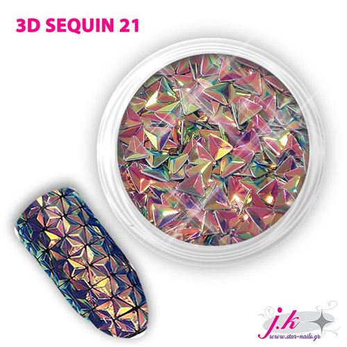3D SEQUIN 21 - Triangle