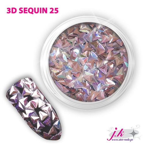 3D SEQUIN 25 - Triangle