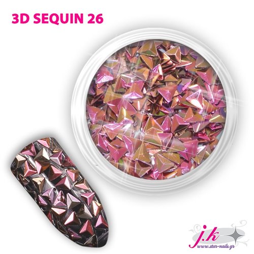 3D SEQUIN 26 - Triangle