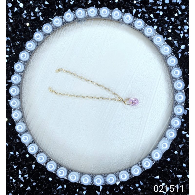 Metal Deco Chain Pink