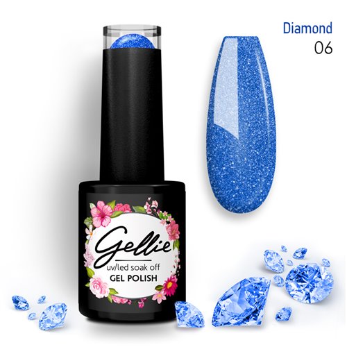 Ημιμόνιμο Βερνίκι Gellie Diamond 06