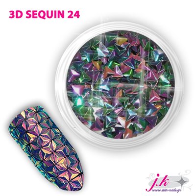 3D Sequin 24 - Triangle