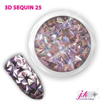3D Sequin 25 - Triangle