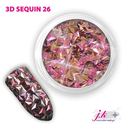 3D Sequin 26 - Triangle