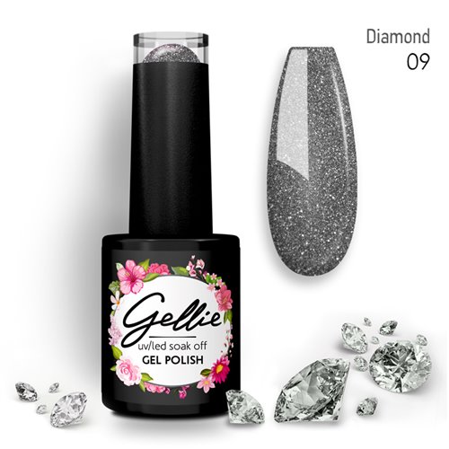 Ημιμόνιμο Βερνίκι Gellie Diamond 09