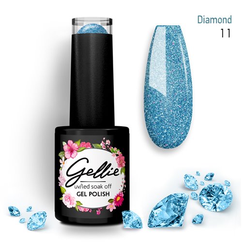 Ημιμόνιμο Βερνίκι Gellie Diamond 11