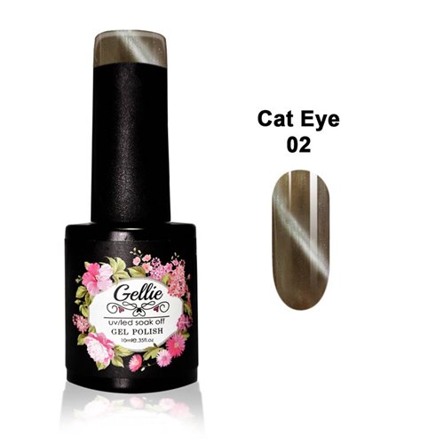 Ημιμόνιμο Βερνίκι Gellie Cat Eye 002