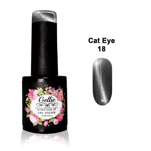 Ημιμόνιμο Βερνίκι Gellie Cat Eye 018