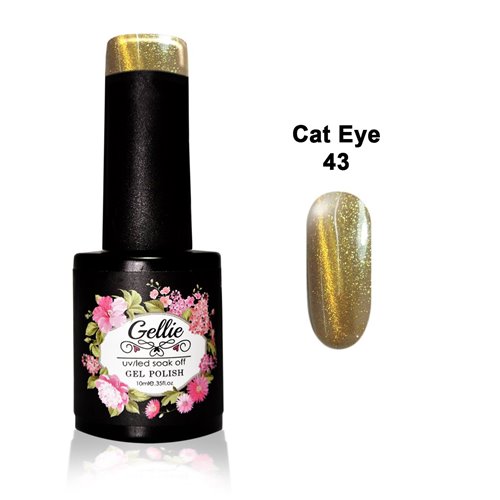 Ημιμόνιμο Βερνίκι Gellie Cat Eye 043