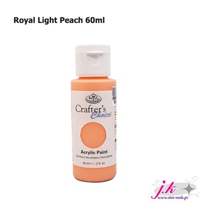 Ακρυλικό Χρώμα Royal - Light Peach 151 - 60ml
