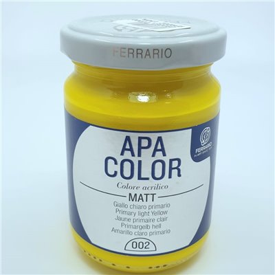 Apa Colour 002 Primary Light Yellow 150Ml