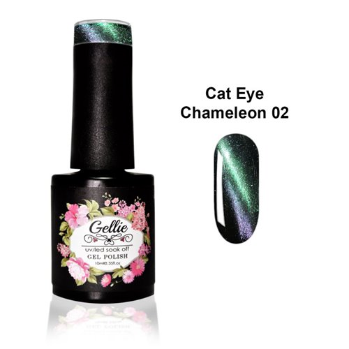 Ημιμόνιμο Βερνίκι Gellie Cat Eye Chameleon 02