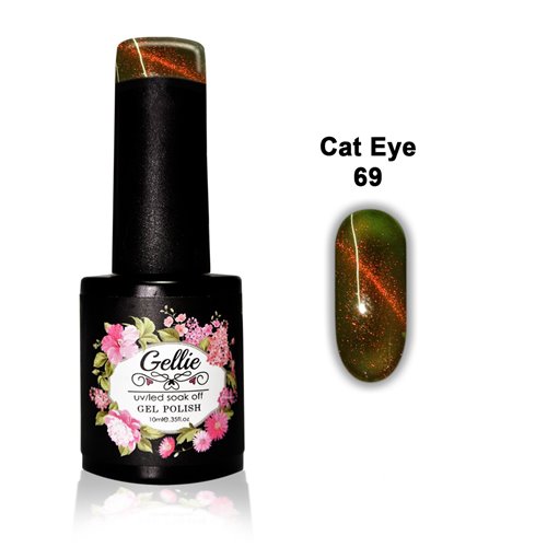 Ημιμόνιμο Βερνίκι Gellie Cat Eye 069
