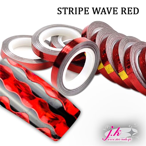 STRIPE WAVE RED