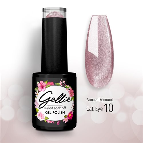 Ημιμόνιμο Βερνίκι Aurora Diamond Cat Eye 10