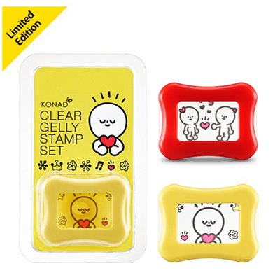 Konad Clear Gelly Stamp Set