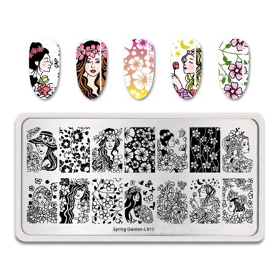 Στάμπα Spring Garden L010