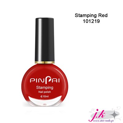 Stamping Μανό Red