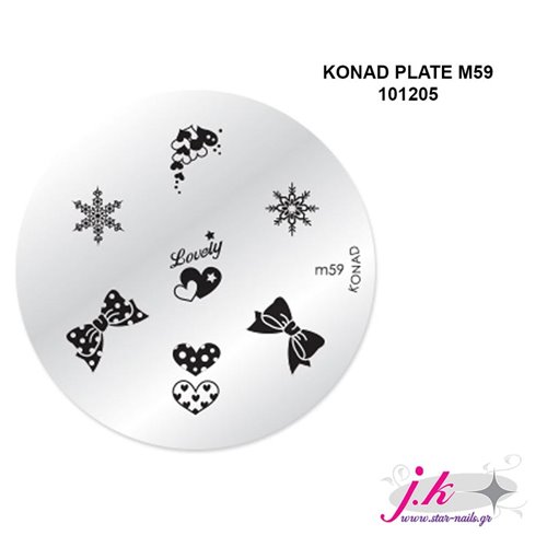KONAD PLATE SMALL - M059