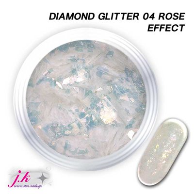 Diamond Glitter 04 Rose Effect
