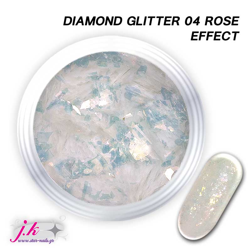 Diamond Glitter 04 Rose Effect