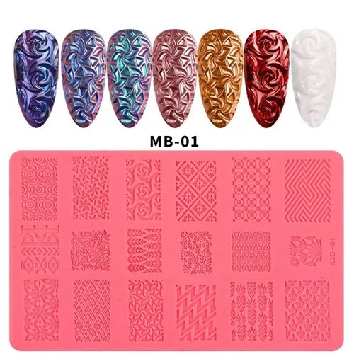 3D SILICONE STAMP MB-01