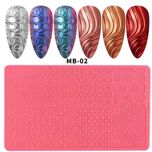 3D SILICONE STAMP MB-02