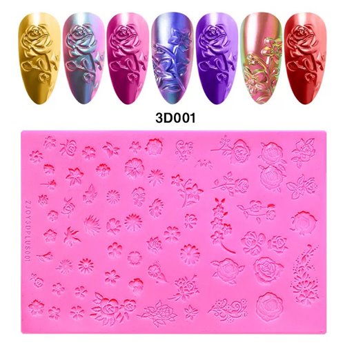 3D SILICONE STAMP 3D001