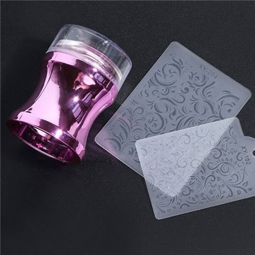 DOUBLE SILICONE STAMPER AND SCRAPPER