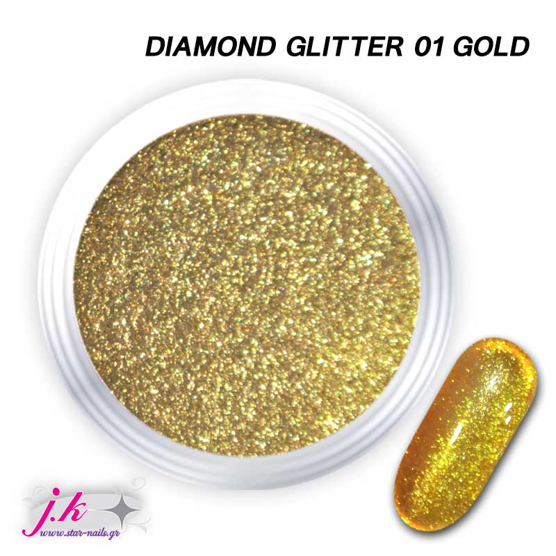DIAMOND GLITTER 01 GOLD