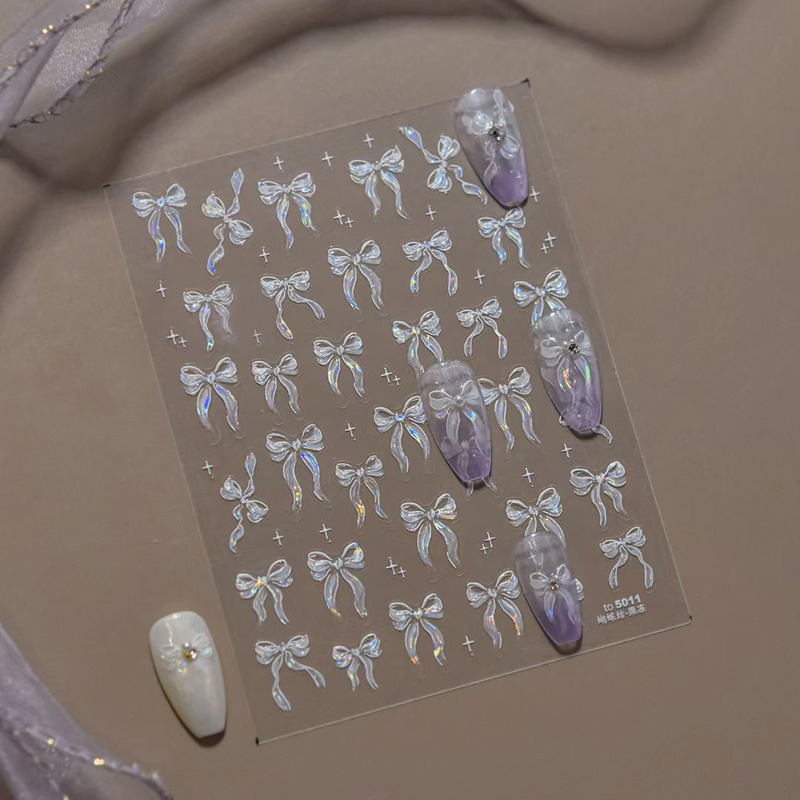 Αυτοκόλλητα Νυχιών - Φιογκάκια