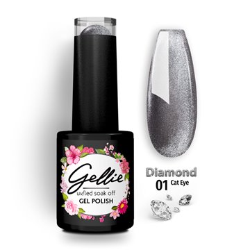 Ημιμόνιμα Βερνίκια Gellie - Diamond Cat Eye