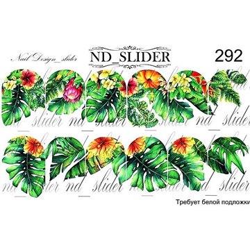 ND WATER DECALS
