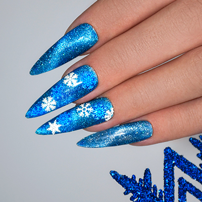 χριστουγεννιάτικα nail art